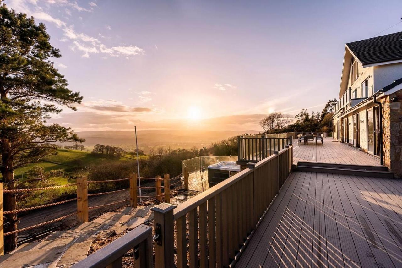 Clwyd Gate Manor Pool Sauna Hottub Cave Wales Ruthin Eksteriør bilde