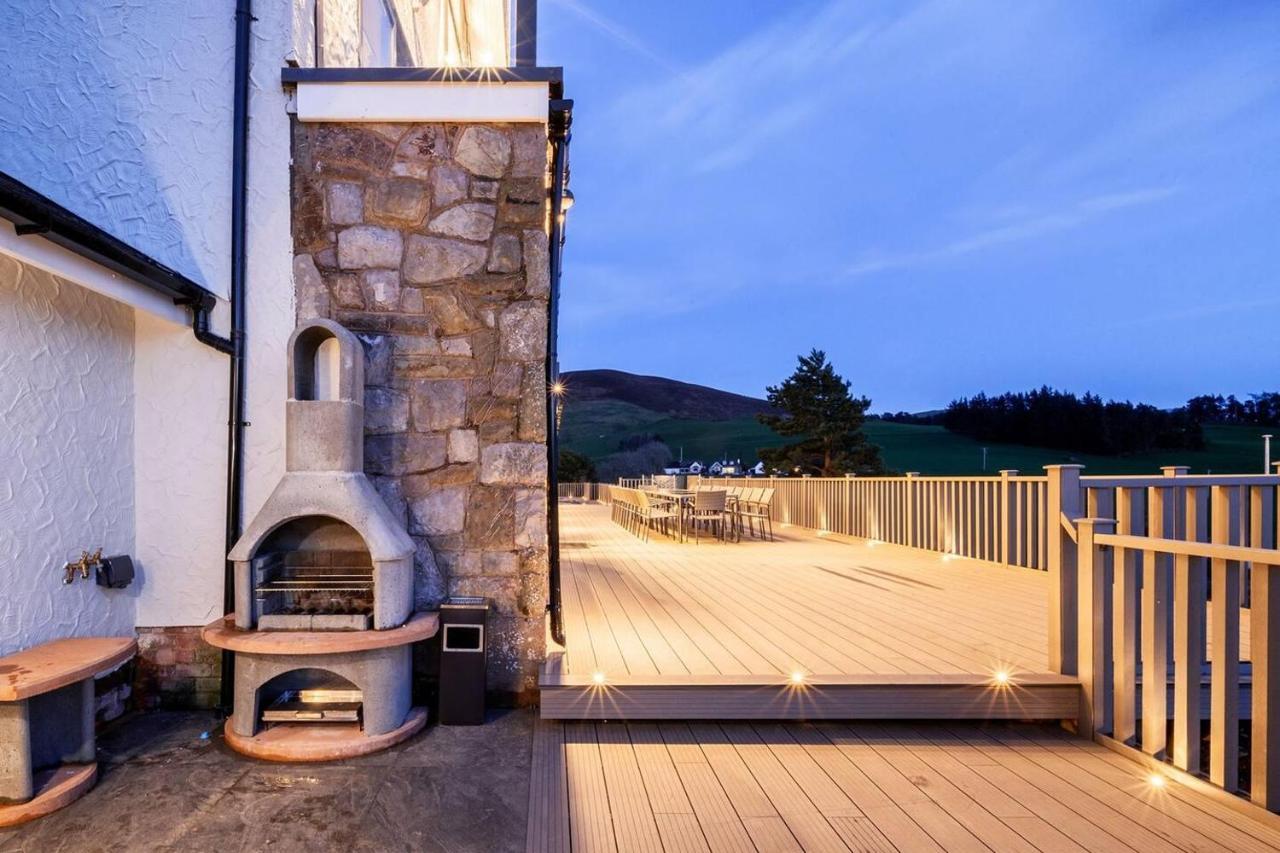 Clwyd Gate Manor Pool Sauna Hottub Cave Wales Ruthin Eksteriør bilde