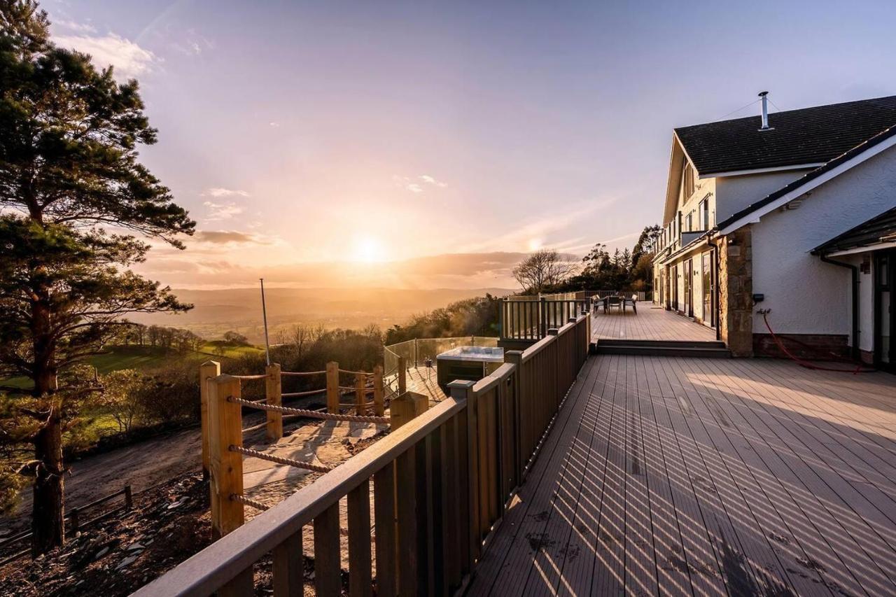 Clwyd Gate Manor Pool Sauna Hottub Cave Wales Ruthin Eksteriør bilde