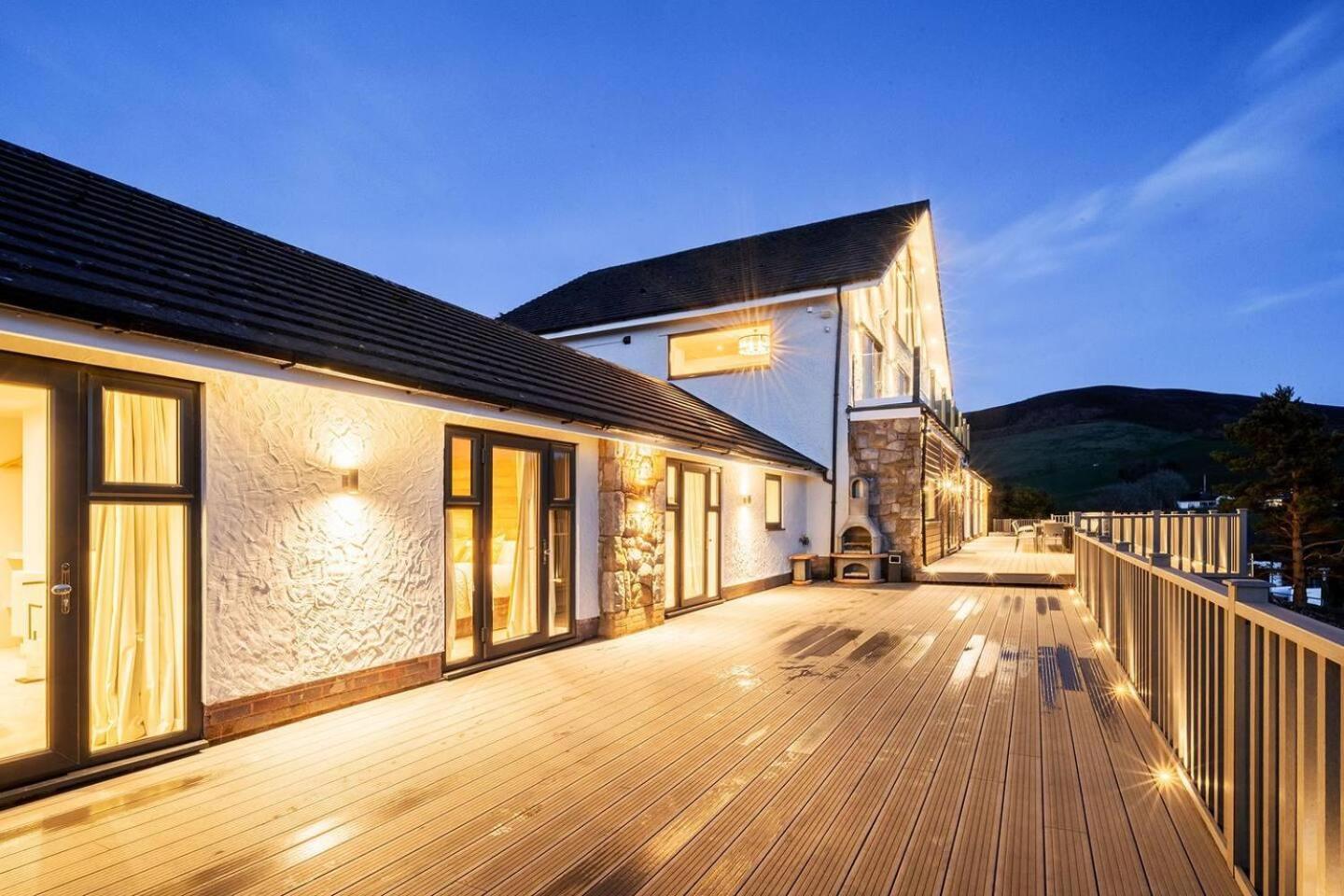 Clwyd Gate Manor Pool Sauna Hottub Cave Wales Ruthin Eksteriør bilde